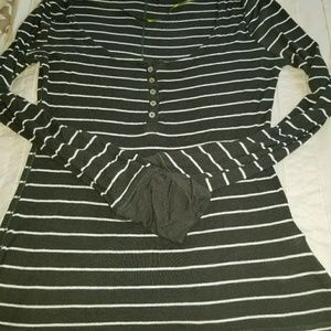 Green and white shirt by Cotton-On